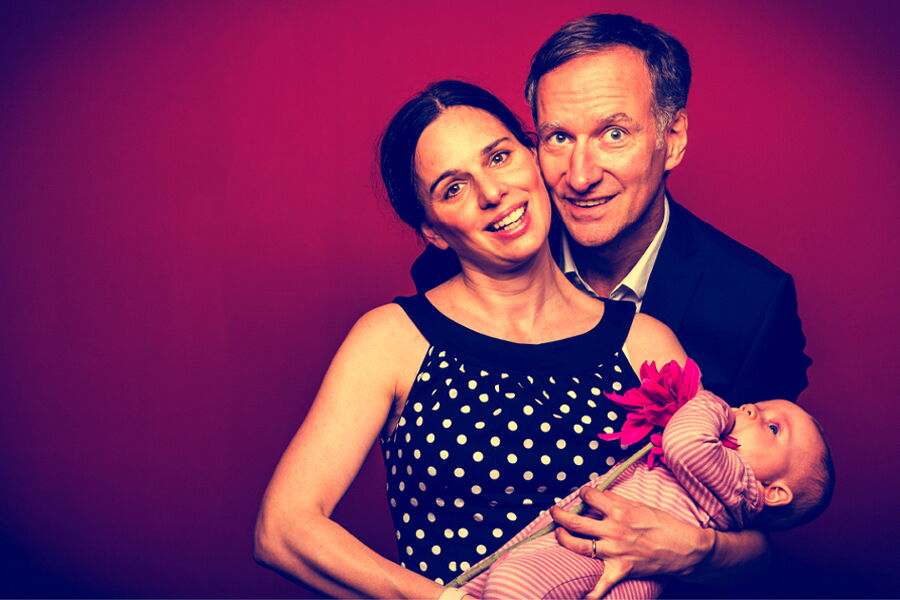 Die Lebens- und Sozialberater-Familie Nina und Michael Bayer